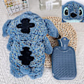 Miniatyrbillede 2 af 3: Anime Kawaii Stitch Plys Varmtvandsflaske Vinter Hjem Vandpåfyldning Håndvarmer