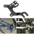 Miniatyrbillede 5 af 5: Cykel skivebremseadapter, skivebremsebeslag, skivebremseadapter (2 stk., sort)