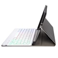 Miniatyrbild 4 av 5: För Microsoft Surface Go/Go 2/Go 3 Tre Färger Bakgrundsbelyst Bluetooth 5.0 Tangentbord+Trästruktur PU Läder