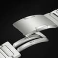 Miniatyrbillede 4 af 5: Til Huawei Watch 4 Pro Titaniumlegering Urrem Aftagelig Led Håndledsrem - Sølv Silver
