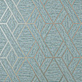 Pikkukuva 1 / 5: Fine Decor Miya Geo Teal Tapete FD43154