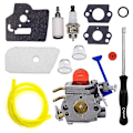 Pikkukuva 1 / 5: Kaasutin sopii Husqvarna 545081848 125l 125ldx 128cd 128l 128ld