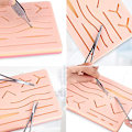 Miniatyrbild 3 av 5: Komplett Suture Kit för Studenter, inklusive Silikon Suture Pad och Suture Verktyg för övning