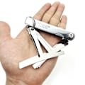 Miniatyrbild 4 av 5: Gitarrbyggare verktyg mätkit understräng radie linjal 32 blad avkännare gauge Jikaix