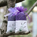 Miniatyrbillede 2 af 5: 6 stk. Lavendel Duftende Sachets Bomuldssachetposer Lavendel Pungposer Lavendel Sachet