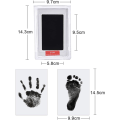 Miniatyrbild 5 av 5: Baby Hand- och Fotavtrycksset, 3 Bläckkuddar med Clean-Touch, 6 Avtryckskort, Husdjurs Tass Bläckfri Avtryck, Säker Giftfri för Fötter och