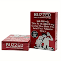 Miniatyrbild 3 av 4: Buzz Drickspel (Röd) för Vuxna, Roligt Familjespel, Födelsedagspresent, Spelpresent