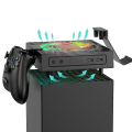 Miniatyrbillede 1 af 5: Automatisk Køleblæser til Xbox Series X Konsol, Smart Sensorstyret Blæserhastighed med Temperatur, RGB Lys, Lav Støj