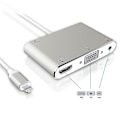 Miniatyrbild 1 av 4: 1080p Lightning till Hdmi Vga Audio Video Adapter Konverter för Apple