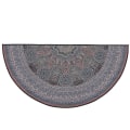 Miniatyrbild 1 av 5: Bohemisk Stil Matta Halvcirkel Golvmatta Vintage Entrématta Mandala-mönstrad Matta