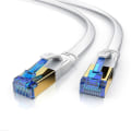 Miniatyrbilde 1 av 3: – 3m – Cat.8 Flat Ethernet-kabel – 8.1 Standard Class – Cat 8 LAN-nettverkskabel – 40000 Mbits – Patchkabel –