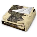 Miniatyrbild 2 av 5: Hjort Kamouflage Kastfilt Mysig Plysch Camo Jakt Flanell Fleece Ultra Mjuk Filt Unisex Lätt Fuzzy Party Filt Gåvor För Vuxna Män
