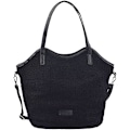 Miniatyrbilde 1 av 5: Kvinners store fleece sherpa tote bag teddy plysj fluffy pels håndvesker for kvinner jenter veske