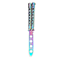 Miniatyrbild 4 av 4: 1 st Butterfly Sharp Tool Trubbig Säkerhetsverktyg Trubbig Fickkniv Balisong Tränare Övningsverktyg