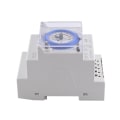 Miniatyrbillede 4 af 5: Mekanisk Timer Switch Sul181d 96 Til/Fra Per Dag Tidsindstillingsområde 15 Minutter Timer Mekanisk 24 Timers Ur