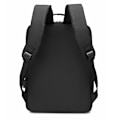 Miniatyrbilde 4 av 7: 15,6-tommers bærbar PC-ryggsekk for menn, nylon skolesekk med USB-lading, vanntett gray 31X14X42CM 989