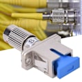 Miniatyrbild 2 av 5: - Enkelsidig koppling hybridomvandlare fiberoptisk adapter för till Fe