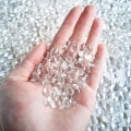 Miniatyrbilde 1 av 5: Akvarium Klar Glass Steiner Småstein for Fiskedam, 0.93LB Fiskedam Marmorperler Perler Gråstein for Akvarium, Vasefyll, Sukkulente Planter Dekor