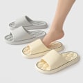 Miniatyrbild 5 av 5: Sommar Nya Moln Tofflor Herr Dam Strand Sandaler Tjock Plattform EVA Mjuk Sula Mode Flip Flops Par Hem Skor Gris 44-45