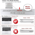 Miniatyrbillede 5 af 5: Macbook Air 13\" Etui 2020 2019 2018 Udgivet A2337/a2179/a1932 Med Display Touch Id
