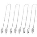 Miniatyrbillede 1 af 5: 4 stk. Servietkæde Servietholder Servietklemmer Kæde Fleksibel Lanyard Halsrem Til Ældre Ældre A