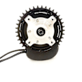 Miniatyrbillede 4 af 5: 104 Bcd Kædekranghjul Spindel Adapter Til Tsdz2 Cykel Diy