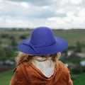 Miniatyrbillede 2 af 5: Kvinder Prom Hat Vintage Style Retro St Elegant Let at matche Klassisk Bærbar Bred Skygge Ro Shape Filt Hat Gave
