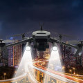 Pikkukuva 2 / 4: Led-yönavigointivalaisimen kiinnike taskulampuilla Dji Mavic 3 Cine -lennokkeihin
