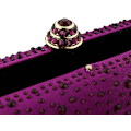 Miniatyrbillede 5 af 5: Kvinde Aften Taske Funklende Rhinestone Bryllup Aften Fest Clutch Håndtaske Pung Kæde Skulder Crossbody Taske
