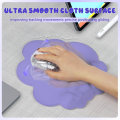 Miniatyrbild 3 av 5: Attack Shark Rainbow Cloud Wrist Rest Combo, Mus Wrist Support För Ergonomisk Smärtlindring, Sött Skrivbordstillbehör För Hemmakontor, Icke