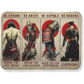 Miniatyrbilde 5 av 5: Japansk Teppe Samurai Trykk Tepper Retro Sklisikkert Gulvmatte Inspirerende Sitater Japan Dekor Matte For Stue Soverom Bad Barn