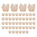 50 st pappersmuffinsformar bakform F