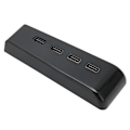 Miniatyrbillede 3 af 5: USB Hub til PS5 Høj Hastighed 4 Porte USB 2.0 Forlænger Oplader Controller Adapter Udvider Spilkonsollens Porte - W