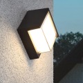 Miniatyrbilde 3 av 4: Vintervarm LED-vegglampe - t543 firkant 12w (varm hvit)