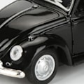 Miniatyrbillede 3 af 4: 2023 - Vintage Beetle Diecast Træk-Tilbage Bilmodel Legetøj Hvid
