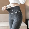 Miniatyrbillede 2 af 5: Termiske Leggings til Kvinder, Bløde Vintervarme Foret Sweatpants, Tykke Højtaljede Fløjlsstrømper Termiske Slanke Bukser til Kold Vinter