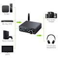 Miniatyrbild 2 av 5: Bluetooth DAC-konverter 192kHz Digital till Analog Konverter med Hörlursförstärkare AAC Inbyggd 5.