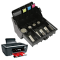 Miniatyrbillede 2 af 5: Udskiftningsdyse Print Hoved Printer Dele Praktisk Til Lexmark Pro205 S308 S408