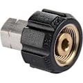 Pikkukuva 1 / 3: Painepesurin sovitin, naarasmetri M22 - 1/4 tuuman naaras NPT liitäntä, 5000 PSI