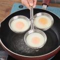 Miniatyrbild 2 av 5: Rostfritt Stål Äggkokare, Perfekt Kokt Ägg Maker, Runda Äggkokare Ringar För Frukost Matlagning Verktyg 3 Kokta Ägg Koppar