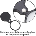 Miniatyrbillede 3 af 5: 5x Lommeforstørrelsesglas