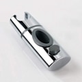 Miniatyrbillede 4 af 5: Krom ABS brusehoved Holder Bruser Holder Clip on Shower Bar Håndbruser Holder 360 Rotation til badeværelse Oval,S