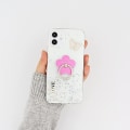 Miniatyrbild 2 av 5: Mobiltelefon Ringhållare Blomma Finger Ring Grip Stativ 360 Graders Rotation Universellt Kickstand Kompatibel med Alla Smartphones