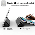 Miniatyrbillede 3 af 4: Etui til iPad Mini 6. generation 8,3 tommer 2021, dobbeltsidet magnetisk etui med slankt trifold-stativ, 2. generations blyantladning, Smar