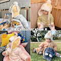 Miniatyrbillede 5 af 5: Baby Boy Ushanka ørevarmere vintersoldat hue unisex børne catcher hue, X-Small-Large