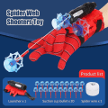 Miniatyrbillede 3 af 3: Spider-Man Kostume Handske Web Shooter Blaster Launcher Dart Gave Børnelegetøj