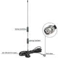 Miniatyrbillede 2 af 4: Ham Radio Politiskanner Antenne Amatør Radio Mobil Radio Scanner Antenne Magnetisk Base Bnc Han Antenne Kompatibel
