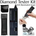 Miniatyrbillede 2 af 5: Digital Elektronisk Tester Kit Guld Sølv Diamant Ædelsten Selektor Test