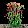 Miniatyrbillede 2 af 4: Store Akvariumsplanter Plastik Kunstige Planter Til Fiskekum Dekoration 15,7 (40cm) Tommer