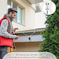 Miniatyrbilde 2 av 5: Varmekabel Takklemmer De-Icing Og Avstandsstykker Kit Takklemmer Varmeelement Klemmer Kit Varmebånd Klemmer Kit B